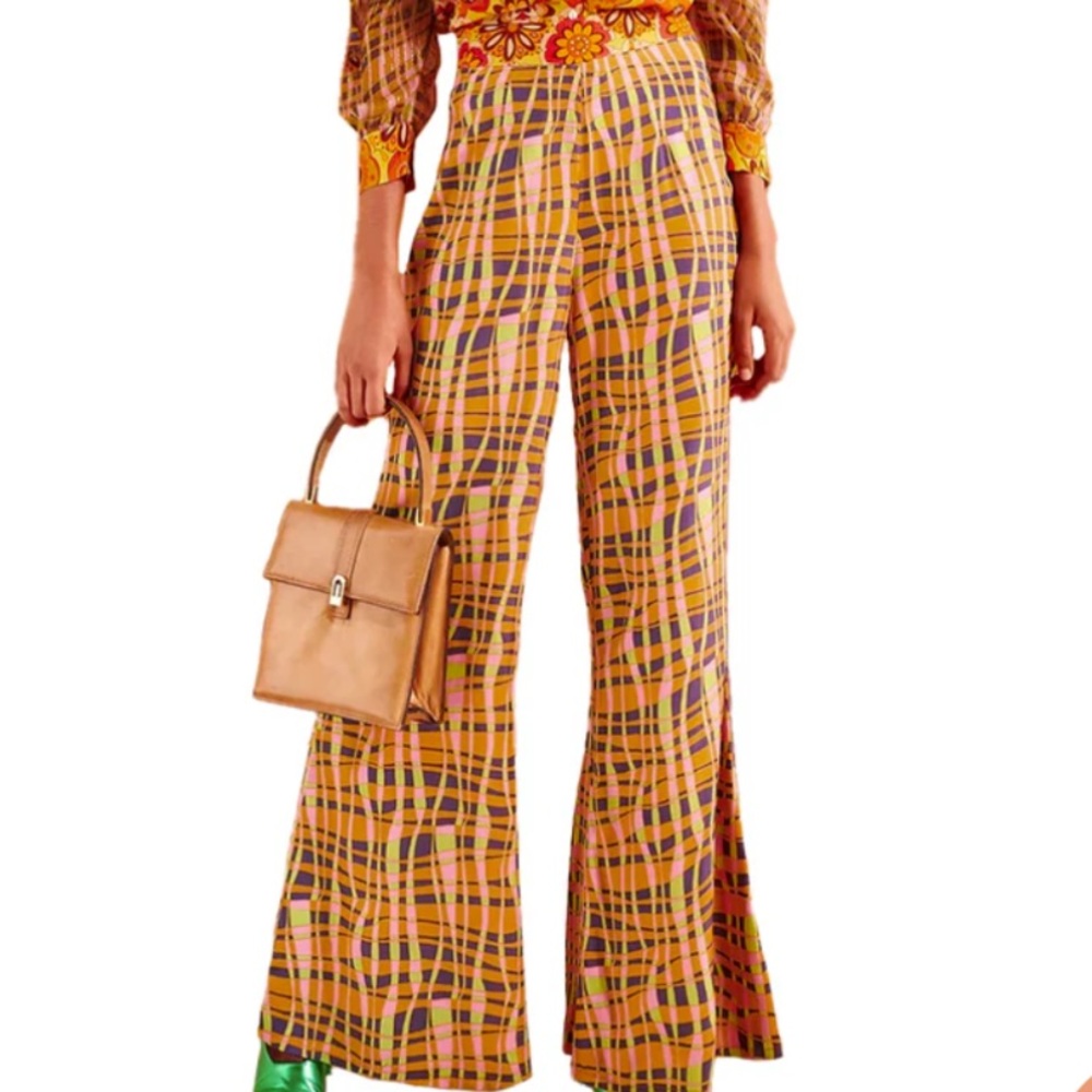 CeliaB  Makalu Multicolor Wide Leg Trousers
